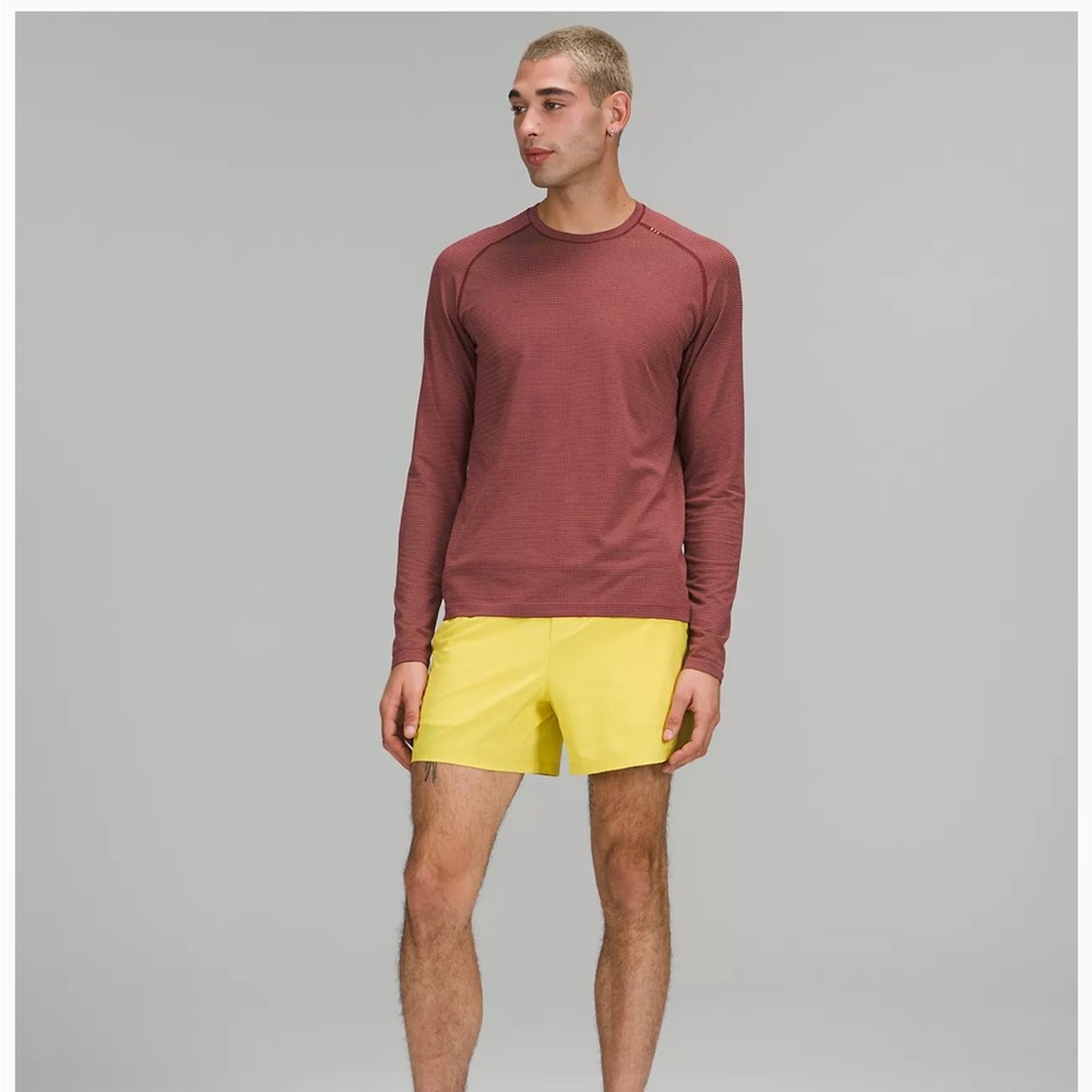 NWT! Mens Lululemon Metal Vent-Long Sleeve